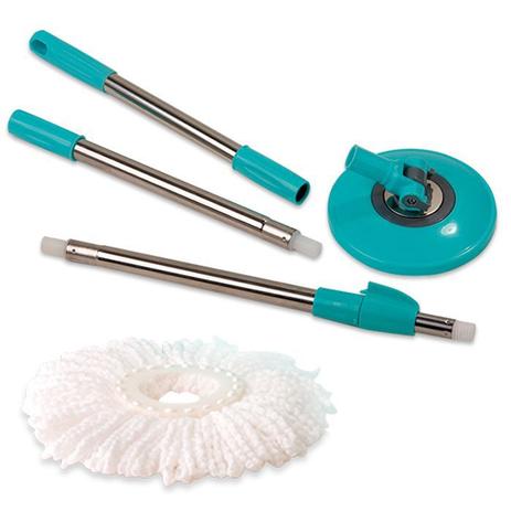 Cabo Mop Premium Limpeza Prática Mor c/ Refil - Vendasshop utensilios de limpeza Menor preço em Cabo Mop Premium Limpeza Prática Mor c/ Refil - Vendasshop utensilios de limpeza