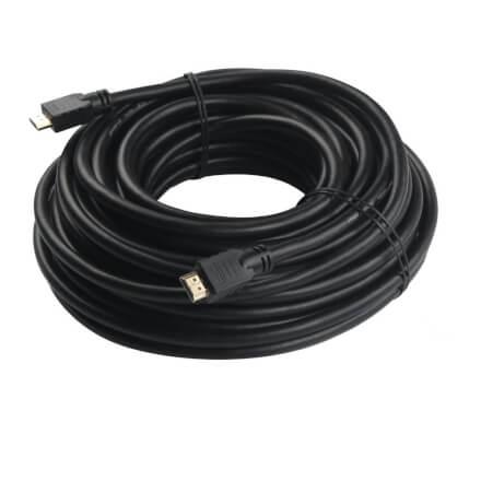 Cabo Multilaser HDMI 1.4 20M Preto Menor preço em Cabo Multilaser HDMI 1.4 20M Preto