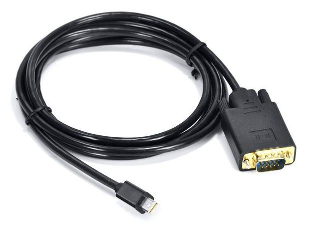 Cabo NUC Cubi Liva BRIX Ultratop 23407 ADAP/CONV Mini Display PORT Macho para VGA Macho 1,80 Menor preço em Cabo NUC Cubi Liva BRIX Ultratop 23407 ADAP/CONV Mini Display PORT Macho para VGA Macho 1,80