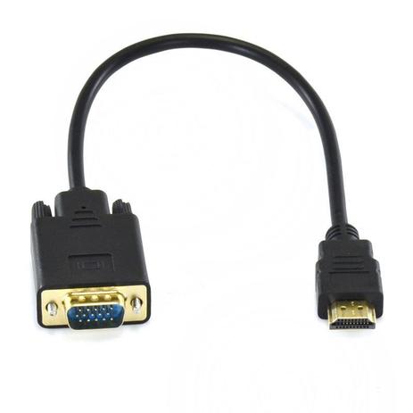 Menor preço em Cabo NUC Cubi Liva BRIX Ultratop 23413  HDMI para VGA Macho 30 CM