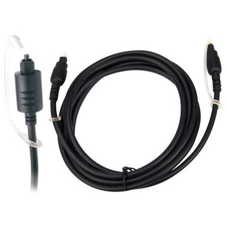 Cabo Optica Digital Toslink 1,80 metro Rohs 4110 Menor preço em Cabo Optica Digital Toslink 1,80 metro Rohs 4110