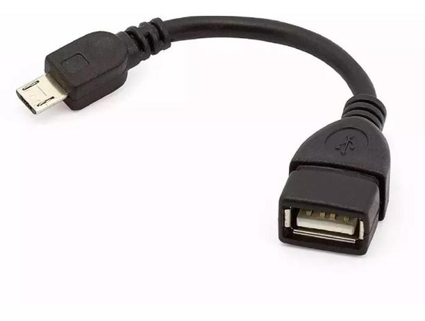 Cabo Otg Micro Usb Adaptador Pendrive Para Celular Menor preço em Cabo Otg Micro Usb Adaptador Pendrive Para Celular
