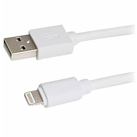 Cabo p/iphone 5 (3m) 3mip / un / x-cell Menor preço em Cabo p/iphone 5 (3m) 3mip / un / x-cell