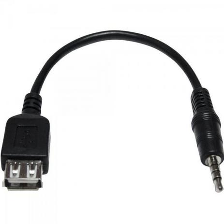 Cabo P2 4C x USB Fêmea CBPD0005 Preto STORM Menor preço em Cabo P2 4C x USB Fêmea CBPD0005 Preto STORM