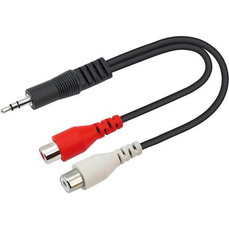 Cabo P2 Estéreo x 2 RCA Fêmea 15cm CBRC0011 Preto STORM é ruim? Cabo P2 Estéreo x 2 RCA Fêmea 15cm CBRC0011 Preto STORM é boa?
