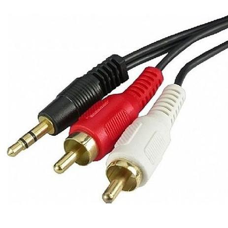 Cabo P2 x 2 RCA para Áudio Celular Notebook - G.d. é boa?