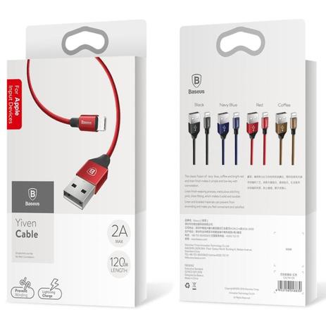 Cabo para Iphone Lightning - Baseus Yiven - Vermelho Menor preço em Cabo para Iphone Lightning - Baseus Yiven - Vermelho