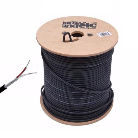 Cabo para Microfone Santo Angelo X30 Balanceado Rolo 200 Metros Menor preço em Cabo para Microfone Santo Angelo X30 Balanceado Rolo 200 Metros