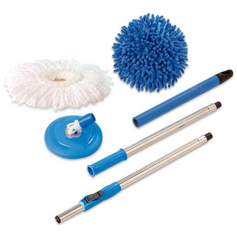 Cabo Perfect Mop 1,60 Mts C/ 1Refil tira Pó,1 Refil Microfibra - Vendasshop utensilios de limpeza é boa?