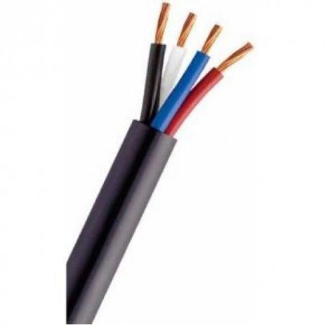Cabo pp 4 x 2,5mm 500v preto metro - QUALIFLEX Menor preço em Cabo pp 4 x 2,5mm 500v preto metro - QUALIFLEX