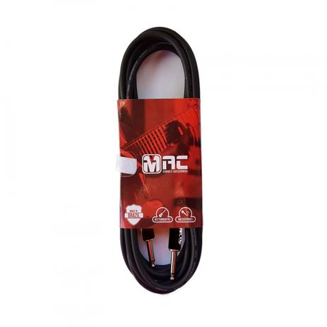 Cabo profissional Classic Series para instrumentos - Mac Cabos - 4,57m Menor preço em Cabo profissional Classic Series para instrumentos - Mac Cabos - 4,57m
