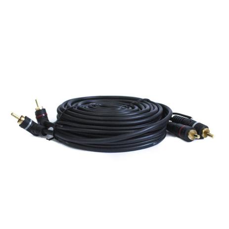 Cabo RCA 2M + 2M Flexível 4mm 5 Metros Preto Pacote com 5 Unidades - Kx3 é ruim? Cabo RCA 2M + 2M Flexível 4mm 5 Metros Preto Pacote com 5 Unidades - Kx3 é boa?