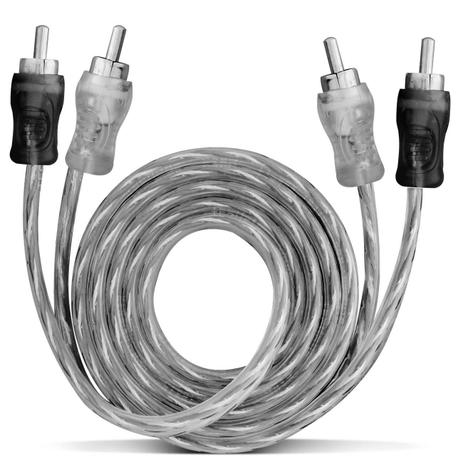 Cabo RCA 4 Machos 4mm 1 Metro Injetado Borracha Resistente Transparente Preto - Tech one é ruim? Cabo RCA 4 Machos 4mm 1 Metro Injetado Borracha Resistente Transparente Preto - Tech one é boa?