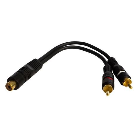 Cabo Rca Modelo Y 2 Machos 1 Fêmea Series 200 20 Cm 4 mm Conector 90 Graus Technoise Menor preço em Cabo Rca Modelo Y 2 Machos 1 Fêmea Series 200 20 Cm 4 mm Conector 90 Graus Technoise