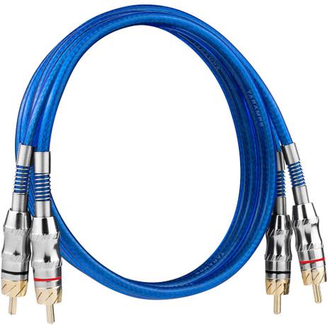 Cabo Rca Stereo Blindado Automotivo Taramps T1b 1 Metro Menor preço em Cabo Rca Stereo Blindado Automotivo Taramps T1b 1 Metro