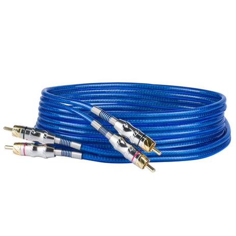 Cabo RCA Taramps T5B 5M (Stereo) Blindado Menor preço em Cabo RCA Taramps T5B 5M (Stereo) Blindado