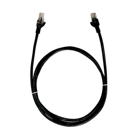 Cabo rede CAT.5E 1.5metros PC-ETHU15BK preto - Patch Cord - PLUS CABLE Menor preço em Cabo rede CAT.5E 1.5metros PC-ETHU15BK preto - Patch Cord - PLUS CABLE