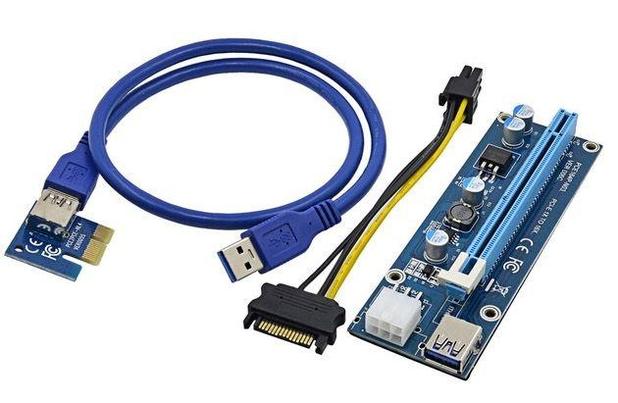 Cabo RISER VER006C PCI TO 16X MINI PCI-E 60CM USB CABLE U34 - P/ Mineração - Thermaltake Menor preço em Cabo RISER VER006C PCI TO 16X MINI PCI-E 60CM USB CABLE U34 - P/ Mineração - Thermaltake