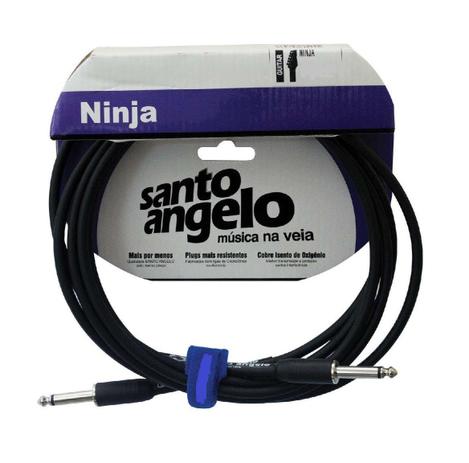 Cabo Santo Angelo Ninja Guitar 10ft 3,05 M Menor preço em Cabo Santo Angelo Ninja Guitar 10ft 3,05 M