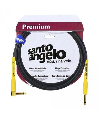 Cabo Santo Angelo Shogun 4,57M P10 /L Guitarra Baixo Violão Menor preço em Cabo Santo Angelo Shogun 4,57M P10 /L Guitarra Baixo Violão