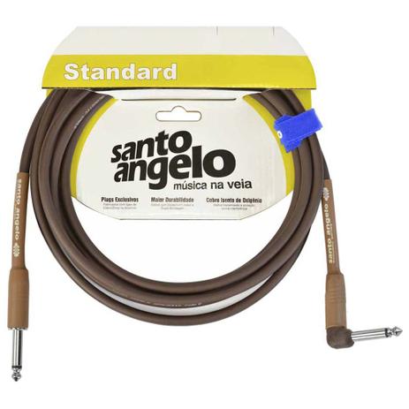 Cabo Santo Angelo Standard Acoustic P10 L P10 3,05 Metros Menor preço em Cabo Santo Angelo Standard Acoustic P10 L P10 3,05 Metros