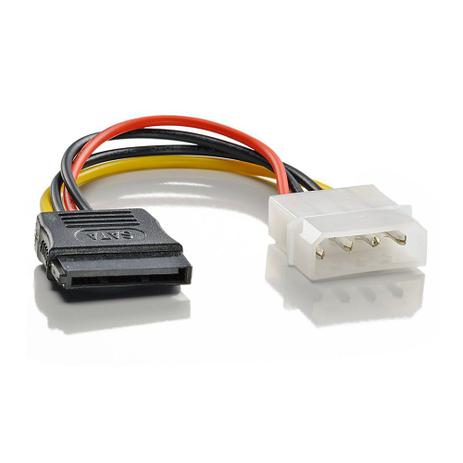 Cabo Sata Forca 15cm Oem Pc-Stf015 - PLUS CABLE Menor preço em Cabo Sata Forca 15cm Oem Pc-Stf015 - PLUS CABLE