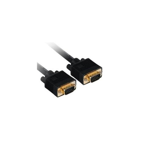 CABO SUPER VGA DE 10,00 Metros COM DUPLA BLINDAGEM 02 FILTROS E PONTAS BANHADAS A OURO - Wincabos Menor preço em CABO SUPER VGA DE 10,00 Metros COM DUPLA BLINDAGEM 02 FILTROS E PONTAS BANHADAS A OURO - Wincabos