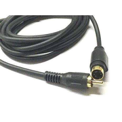 Cabo Super Video Vhs 4 Pinos Para 1 Rca Macho 2 Metros - Impotado é boa?