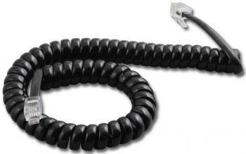 Cabo Telefone Monofone Espiral RJ 11 2 Metros Preto - Tblack Menor preço em Cabo Telefone Monofone Espiral RJ 11 2 Metros Preto - Tblack