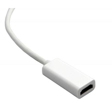 Cabo Thunderbolt MINI Display Port Macho x HDMI Fêmea 0,15 Metro - Wincabos Menor preço em Cabo Thunderbolt MINI Display Port Macho x HDMI Fêmea 0,15 Metro - Wincabos