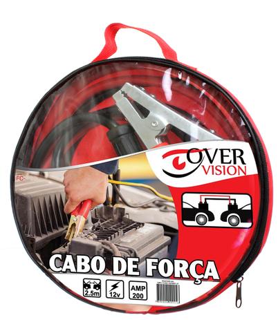 Cabo Transferência de Força Automotivo 200A Bitola 8.5mm - Overvision Menor preço em Cabo Transferência de Força Automotivo 200A Bitola 8.5mm - Overvision