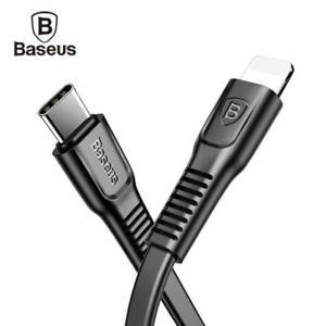 Cabo Turbo Baseus Type C x Lightning Iphone 8 Plus X XS Mac Cor: Preto 1m Menor preço em Cabo Turbo Baseus Type C x Lightning Iphone 8 Plus X XS Mac Cor: Preto 1m