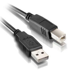 Cabo USB 2.0 AM/BM com 5 Metros EXBOM (CBX-U2AMBM50) Menor preço em Cabo USB 2.0 AM/BM com 5 Metros EXBOM (CBX-U2AMBM50)