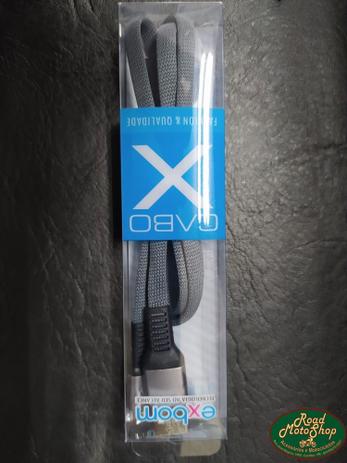Cabo usb 2.0 tipo (micro b) cinza - Exbom Menor preço em Cabo usb 2.0 tipo (micro b) cinza - Exbom