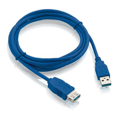 Cabo USB 3.0 Multilaser Am/Af 1.8M WI210 Menor preço em Cabo USB 3.0 Multilaser Am/Af 1.8M WI210
