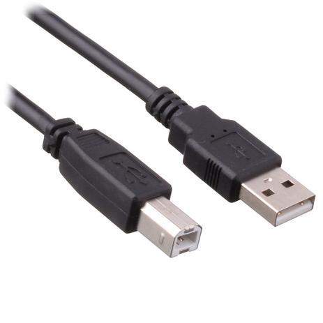 Menor preço em Cabo USB A Macho para USB B Macho Hardline 2.0 1.8 Metros