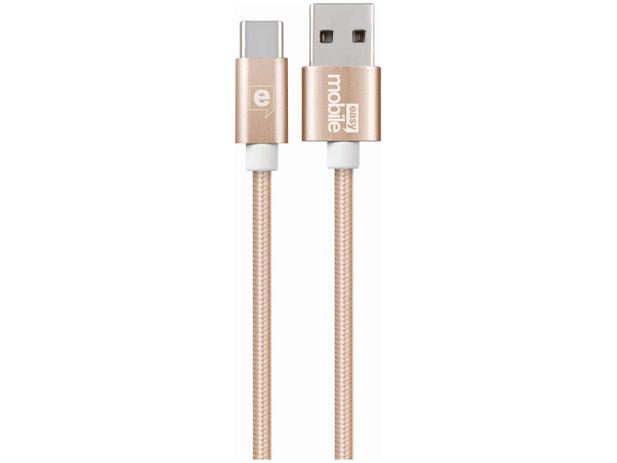 Cabo USB-C Easy Mobile - Premium Cable Menor preço em Cabo USB-C Easy Mobile - Premium Cable