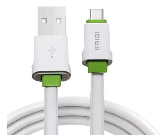 Cabo Usb De Dados Tipo C Refoçado Rápido Turbo - Kaidi Menor preço em Cabo Usb De Dados Tipo C Refoçado Rápido Turbo - Kaidi