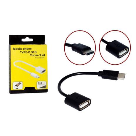 Cabo USB Femea Para Type C Otg 15 Centimetros - Lotus Menor preço em Cabo USB Femea Para Type C Otg 15 Centimetros - Lotus