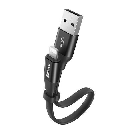 Cabo USB Iphone X 7 8 7 Plus 8 Plus Ipad Cabo Lightning Portátil Baseus 23cm Compacto Menor preço em Cabo USB Iphone X 7 8 7 Plus 8 Plus Ipad Cabo Lightning Portátil Baseus 23cm Compacto
