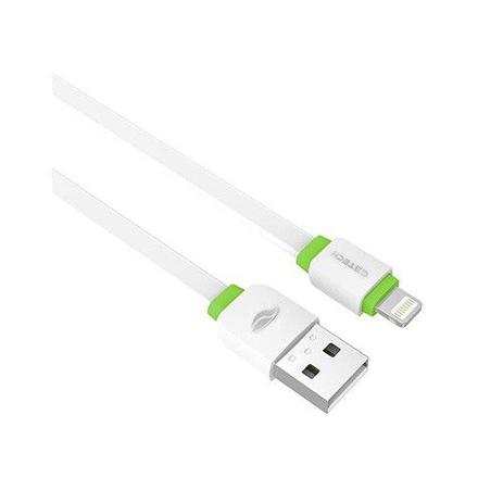 Cabo Iphone USB x Lightning 2.0A 1m Branco, C3TECH CB-110WH