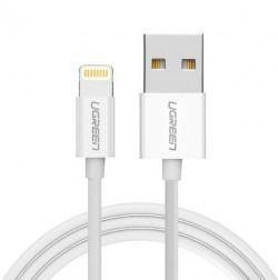 Cabo Usb Lightning iPhone iPad Branco 2 metros - Ugreen Menor preço em Cabo Usb Lightning iPhone iPad Branco 2 metros - Ugreen