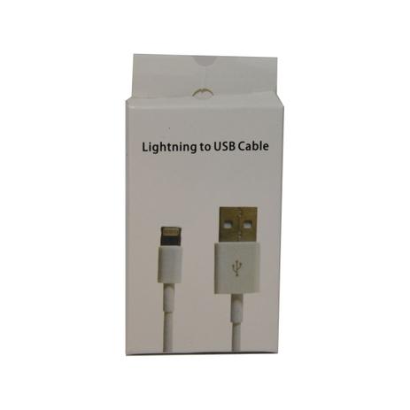 Cabo USB Lightning para iPhone 5/5S 8 Pinos - Mega empório Menor preço em Cabo USB Lightning para iPhone 5/5S 8 Pinos - Mega empório