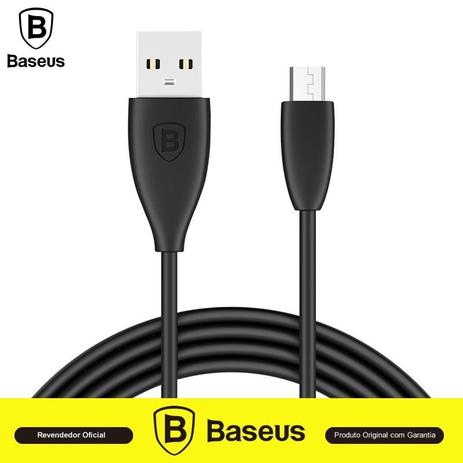 Cabo USB Micro USB Android Turbo Fast Charge 100cm Ultra Resistente Baseus Menor preço em Cabo USB Micro USB Android Turbo Fast Charge 100cm Ultra Resistente Baseus