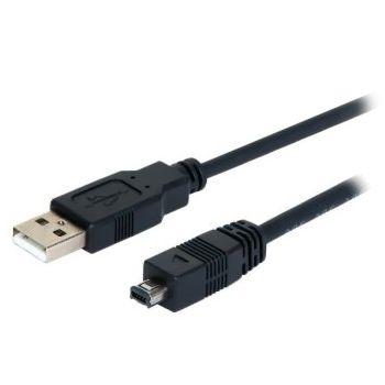Cabo USB para Mini USB - 4 pinos mini B-4 - para Câmera Digital - Diversos Menor preço em Cabo USB para Mini USB - 4 pinos mini B-4 - para Câmera Digital - Diversos