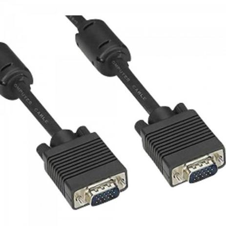 Cabo VGA 20MT MXM Preto Rontek Menor preço em Cabo VGA 20MT MXM Preto Rontek