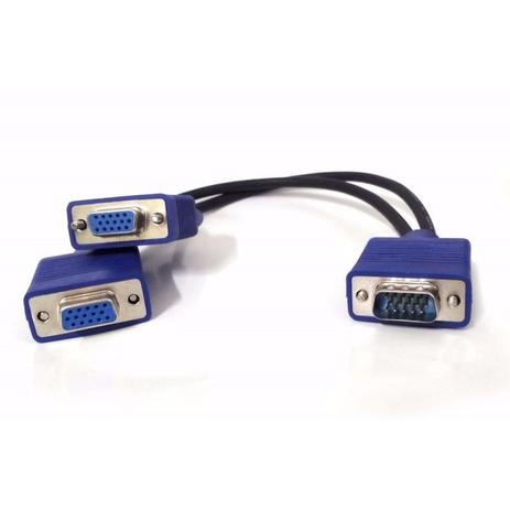 Cabo VGA em Y XT-550 Xtrad - Exbom Menor preço em Cabo VGA em Y XT-550 Xtrad - Exbom