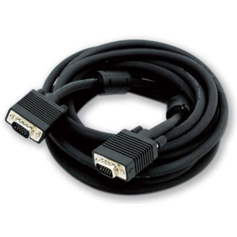 Cabo VGA MxM 5 metros Preto com filtro - Sukram Menor preço em Cabo VGA MxM 5 metros Preto com filtro - Sukram