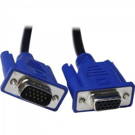 Cabo VGA para Monitor 10M CBX-MVGA100 Preto EXBOM Menor preço em Cabo VGA para Monitor 10M CBX-MVGA100 Preto EXBOM