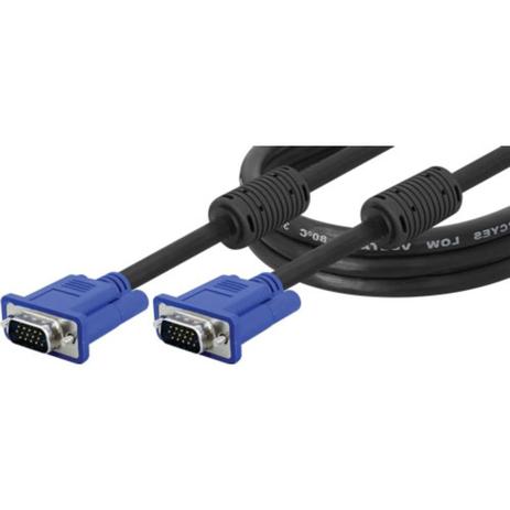 Cabo Vga para Monitor 5 mt com filtro Exbom Cbx- Mvga50 Menor preço em Cabo Vga para Monitor 5 mt com filtro Exbom Cbx- Mvga50